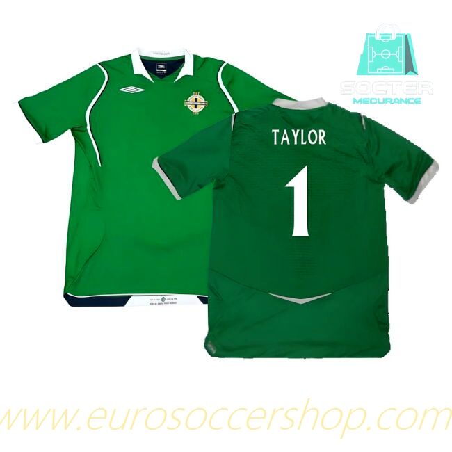 Northern Ireland Home Football Shirt World Cup (Taylor 1)