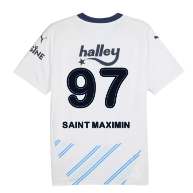High Quality 2024-2025 Football Club Away Away Saint Maximin 97 With