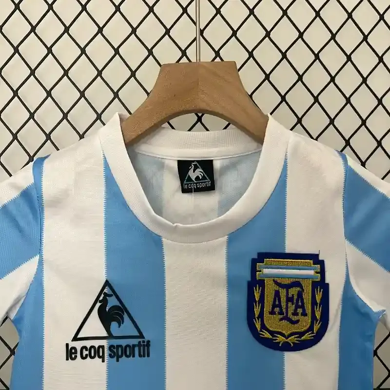 1986 Kids Argentina Jersey retro kit