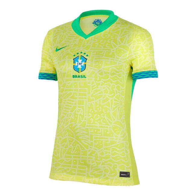 Match Worn Style Brazil Home Elite Kit 2024-2025 (Womens)