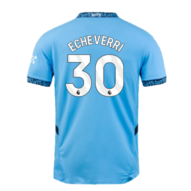 Premier Team Echeverri Luxury Home Jersey Barclays Premier Umbro Pro