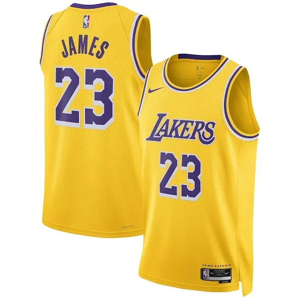 LeBron James LAL Swingman Jersey - top-tier modern - White NBA