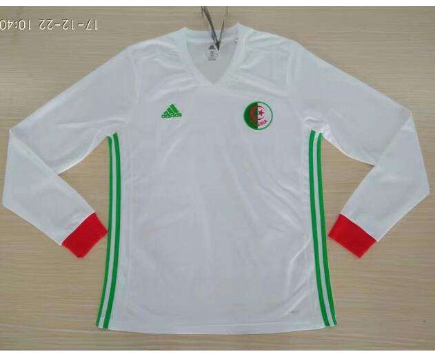 Algeria Home 201718 LS Soccer Jersey Shirt - Official Replica 10683