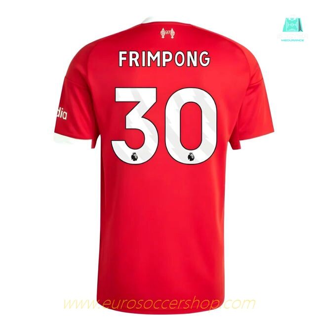 2025-2026 Liverpool Home Shirt (Frimpong 30)