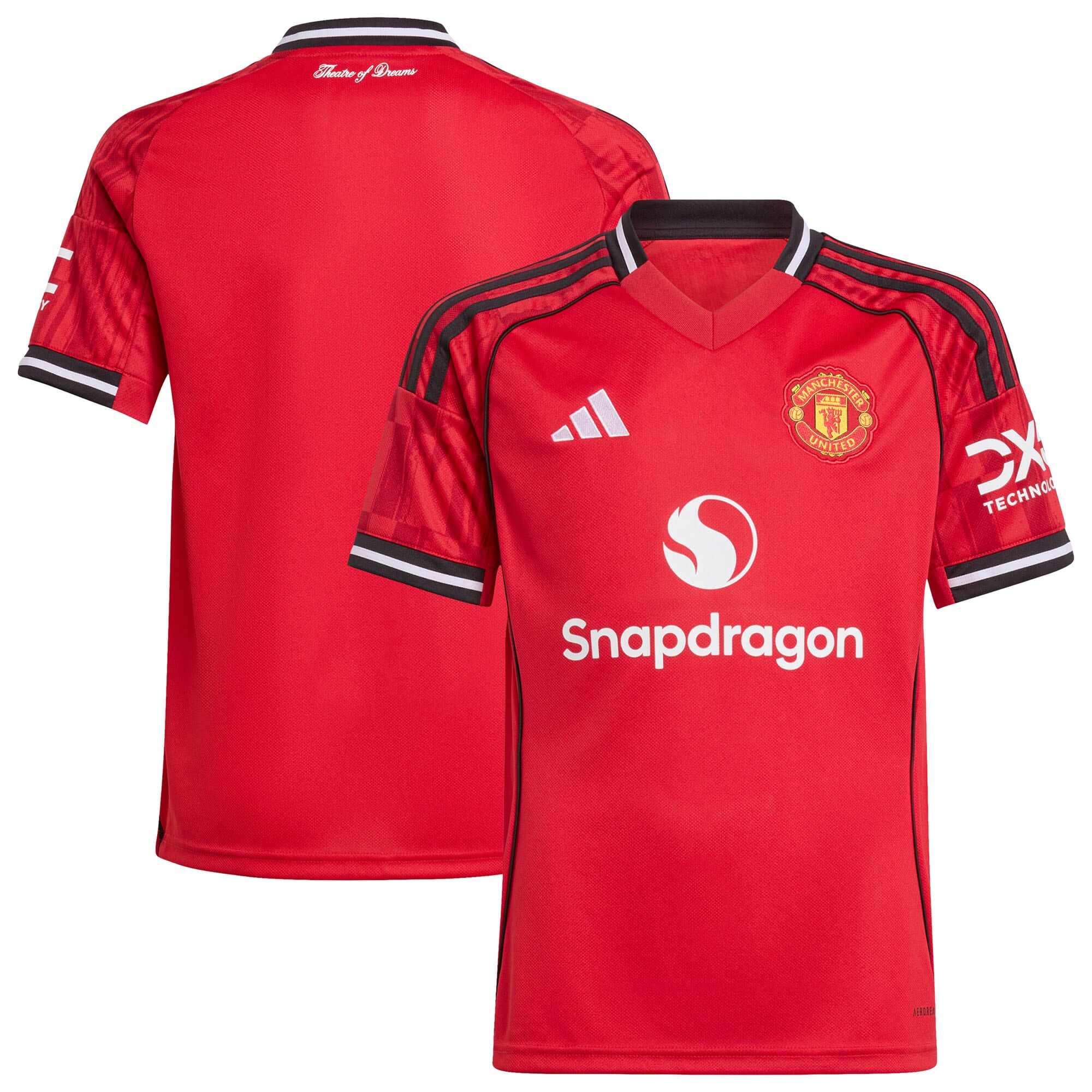 Man Utd Youth 2025 Performance Replica Jersey - Match-Worn - Limited Edition