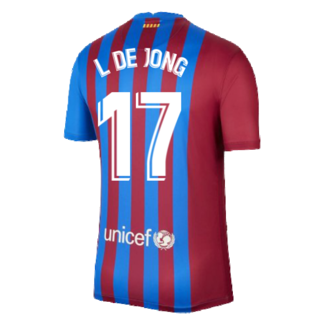 2021-2022 Home Shirt by Barcelona (Adult