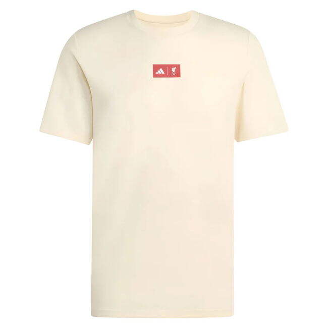 2025-2026 Liverpool Seasonal Graphic Tee (Ecru Tint)