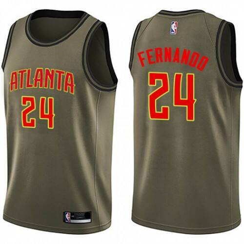 Performance ATL #24 Bruno Fernando 2024 Icon NBA Swingman Jersey