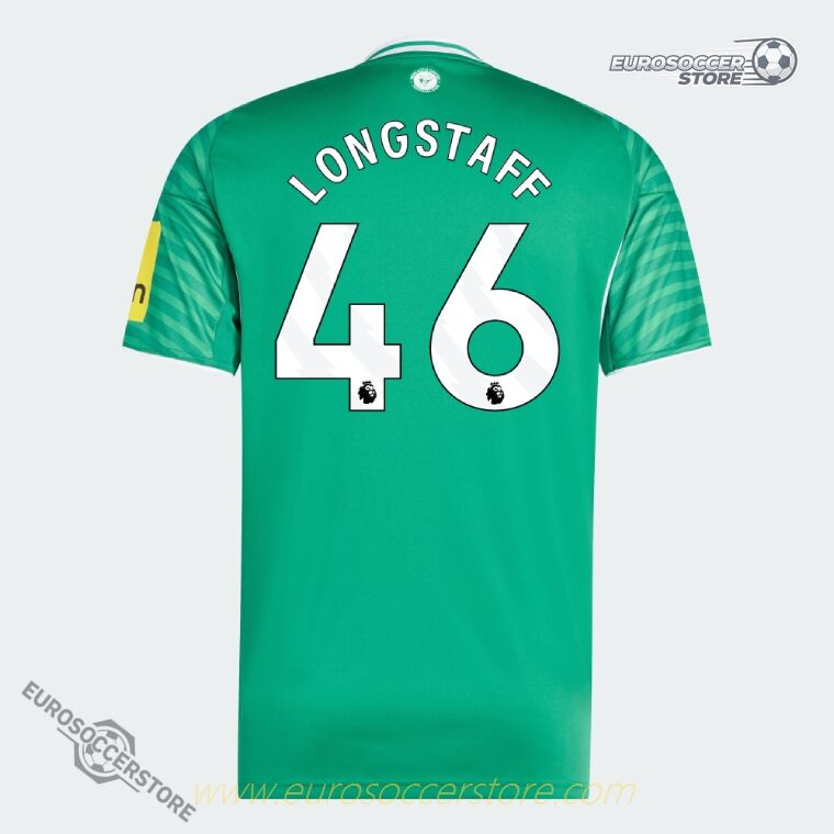 Newcastle United 25-26 Season Away LONGSTAFF 46 Jersey