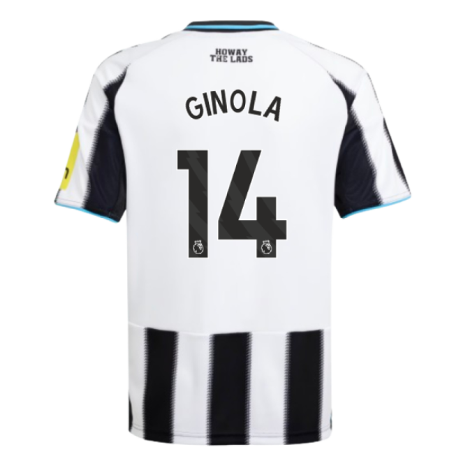 2025-2026 Newcastle Home Shirt (kids) (ginola 14) - Match Day Jersey