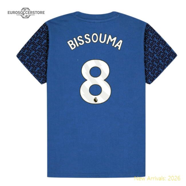 Thfc Hotspur Graphic T-shirt (blue) - Kids (bissouma 8)