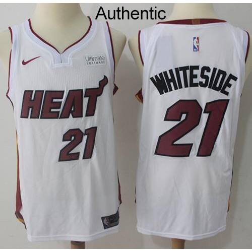 Miami Heat Hassan #21 Limited Stock Swingman Jersey Vintage Look