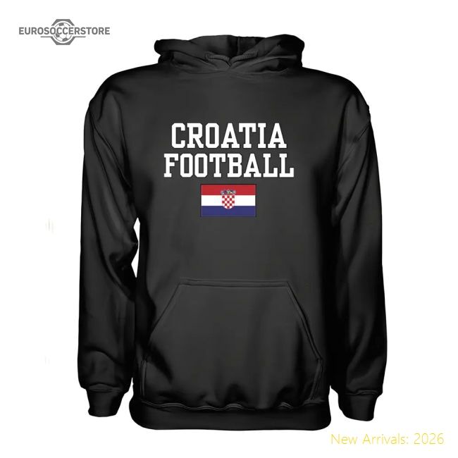 Croatia 2024-2025 Regular Hoodie - Official Recycled Polyester
