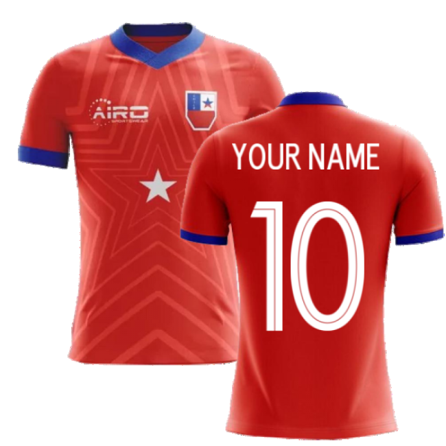 Chile 2025-2026 Home Jersey - Custom