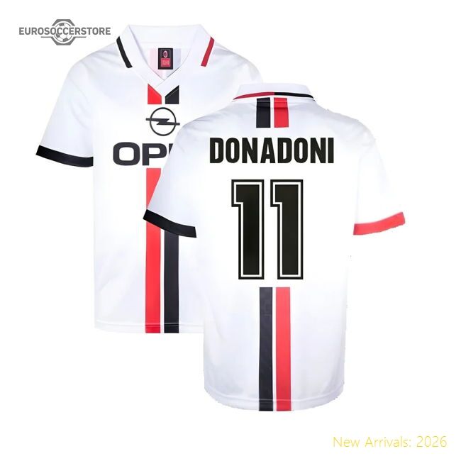 2023-2024 Ac Milan Away Official Jersey Donadoni Nike Dri-fit