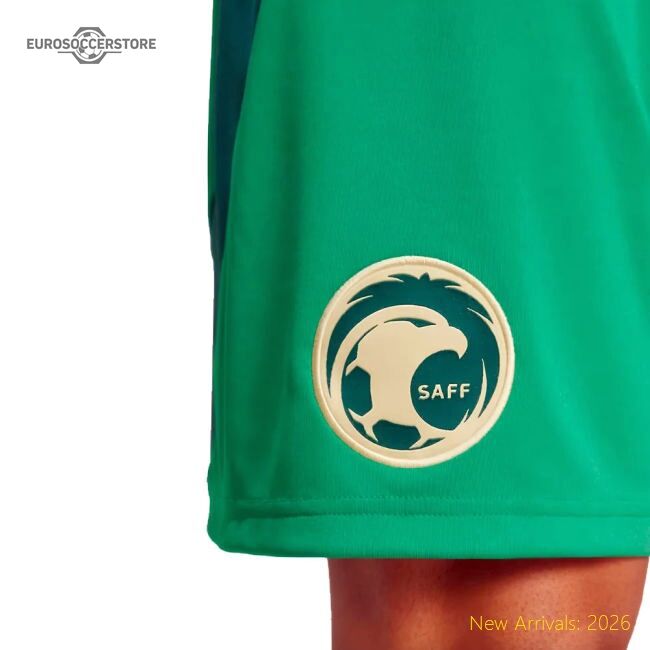 Pro Saudi Arabia 20242025 Home Shorts Moisturewicking