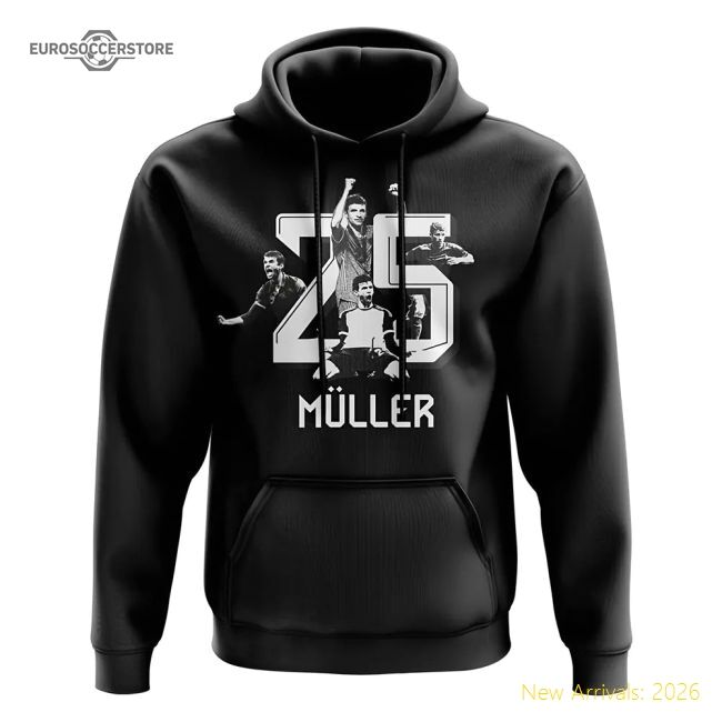 Elite Thomas Muller 25 Bayern Munich Hoody (black) - Supporter Edition
