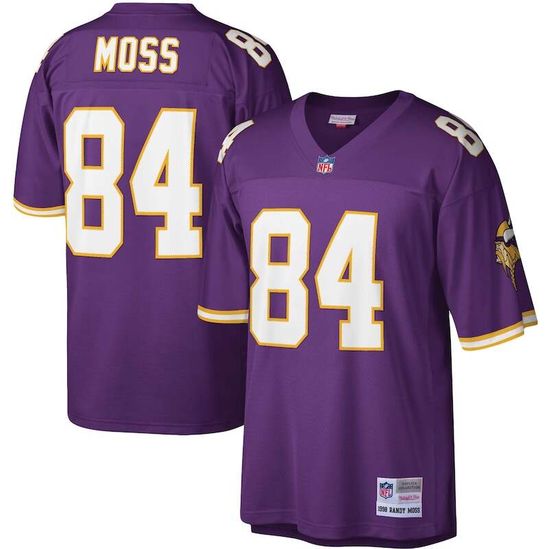None Randy Moss MIN Vikings Premium Fan Favorite Game Day Wear