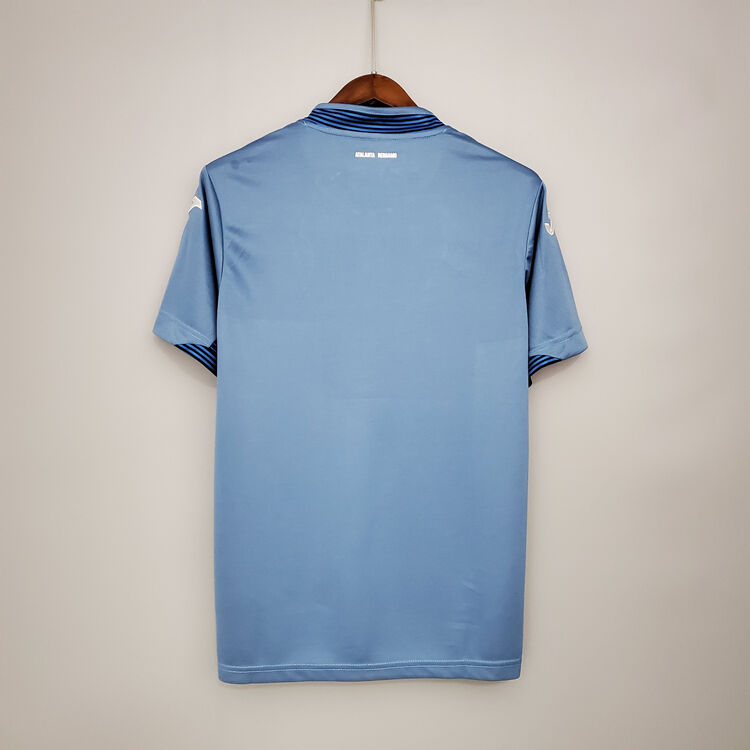 20-21 Atalanta-BC Third Light Blue Soccer Shirt Jersey - Official