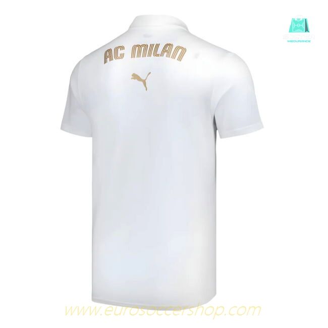 2024-2025 AC Milan Casuals Polo Shirt (White)