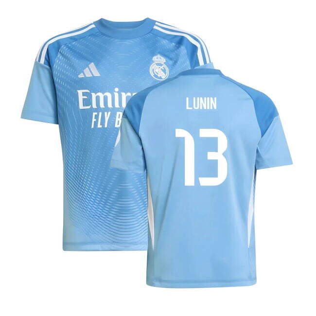 Real Madrid Goalkeeper official style Home Shirt 2025-2026 (Junior
