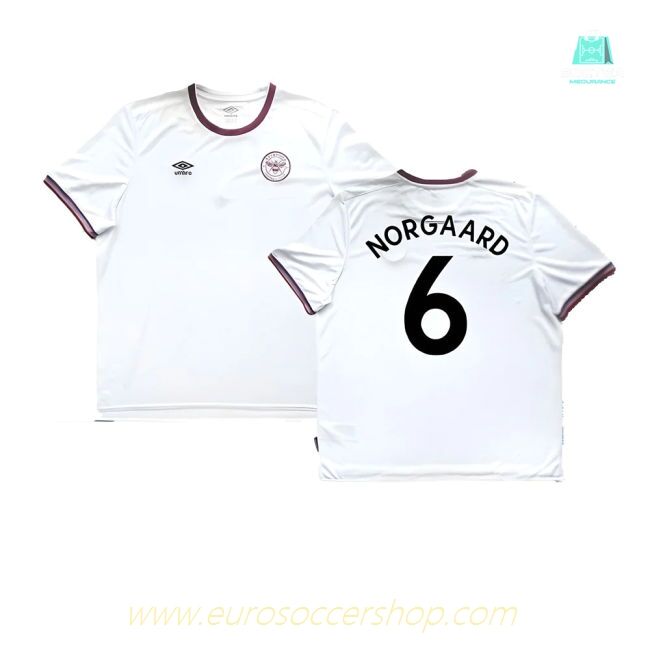Brentford 2021-22 Third Shirt ((Excellent) 3XL) (NORGAARD 6)