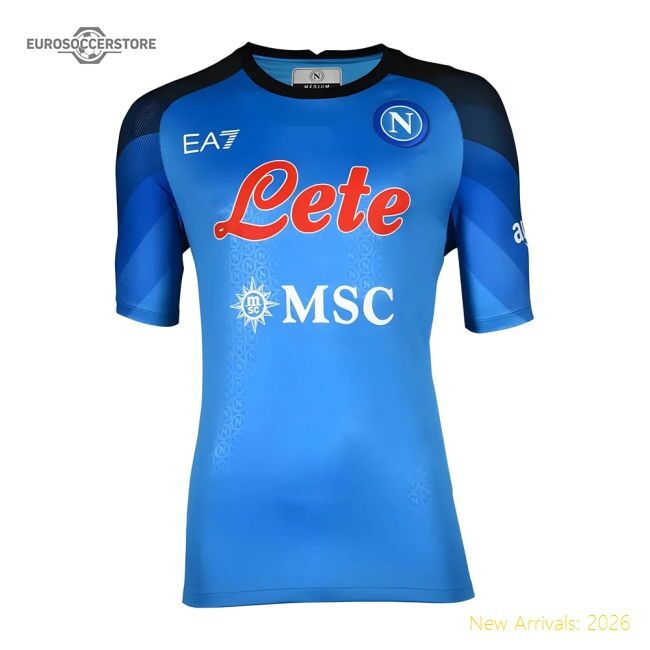 Pro-level Napoli Home Jersey 2023-2024 Comfortable Comfortable