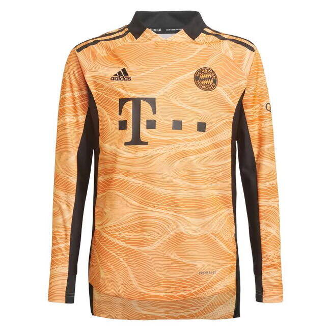 2021-2022 Bayern Home Cost Effective Shirt (Orange) Reinforced Seams