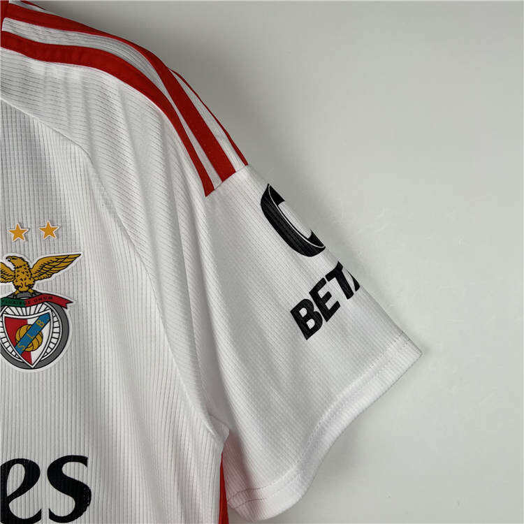 Benfica 2324 Third White Soccer Jersey Football Shirt - Official