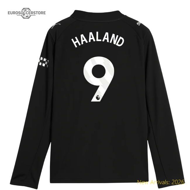 2025-2026 Premier League Team Away Elite Jersey Haaland Smart Fabric