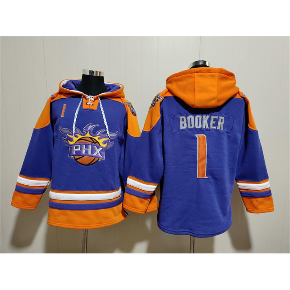 Game Day Rare Men's Suns #1 Devin Purple Basketball Jersey