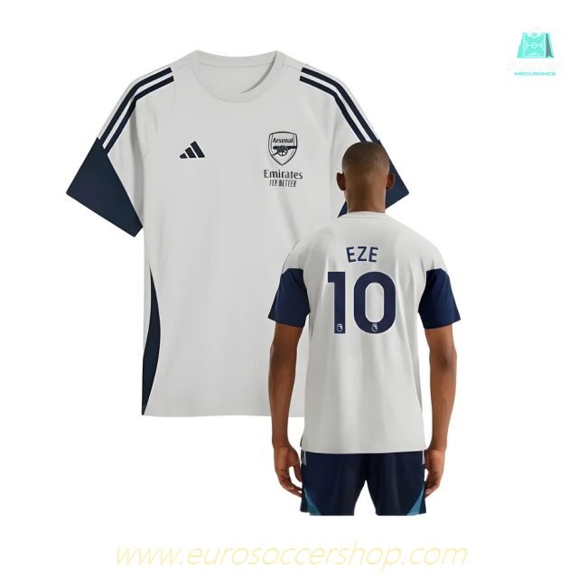 2025-2026 Arsenal Training Tee (Grey) (Eze 10)