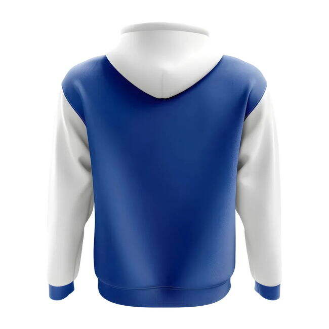 Professional Nicaragua Concept Country Football Hoody (Blue)