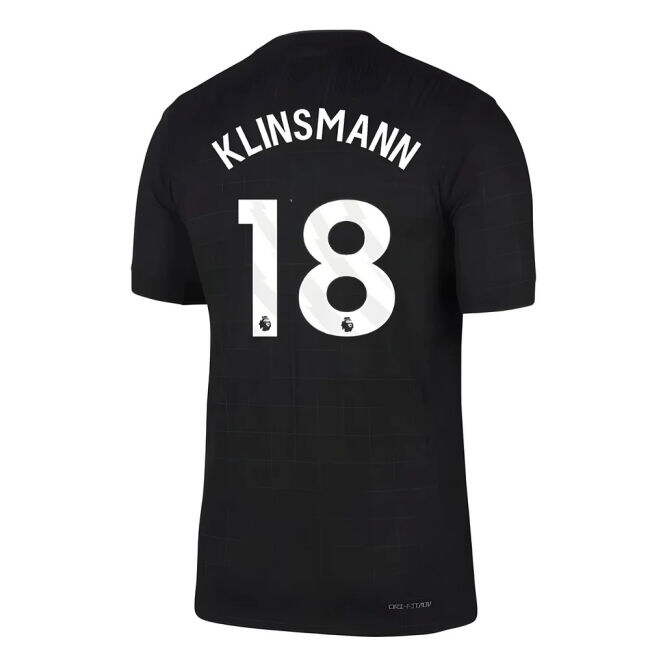 Spurs Tottenham Authentic Away Shirt Klinsmann #18 Pro Series Fan ...
