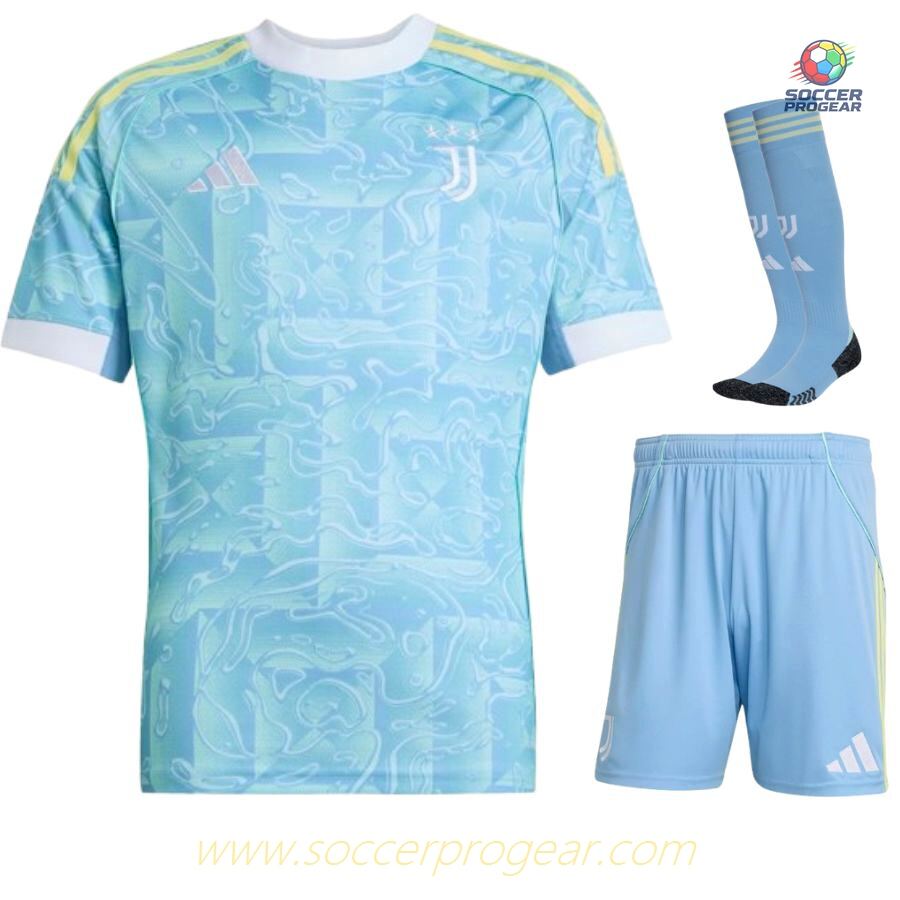 Juventus Youthren's Away Soccer Football Kit Football Jersey 2025-2026 Season