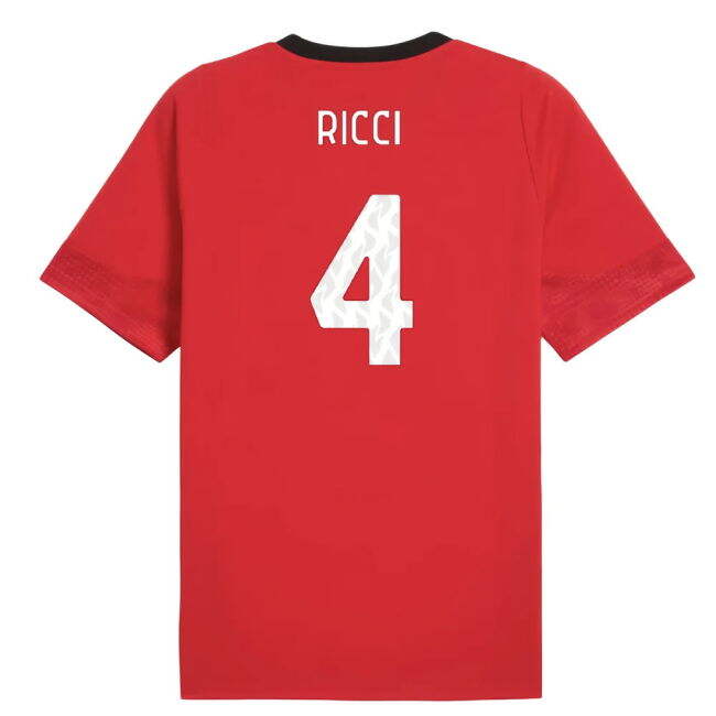 Ricci 4 2025-2026 AC Milan FC Training Shirt