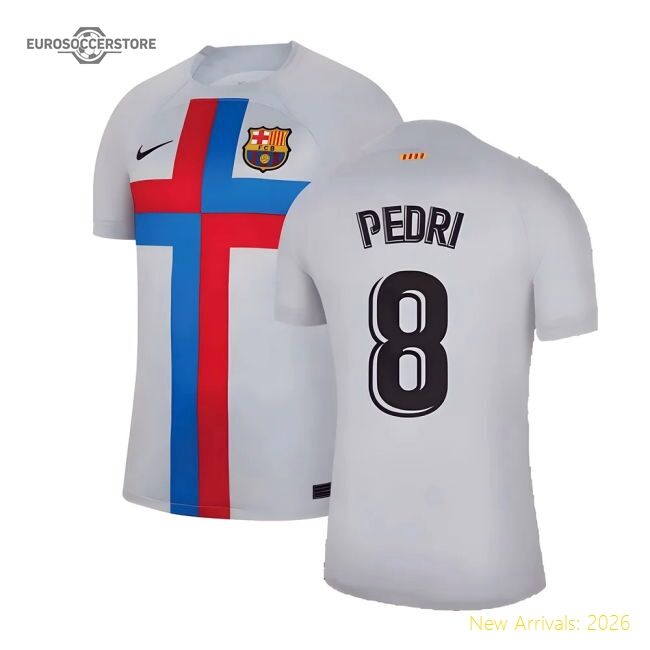 Authentic Barcelona Third Pedri Jersey 2022-2023 Durable