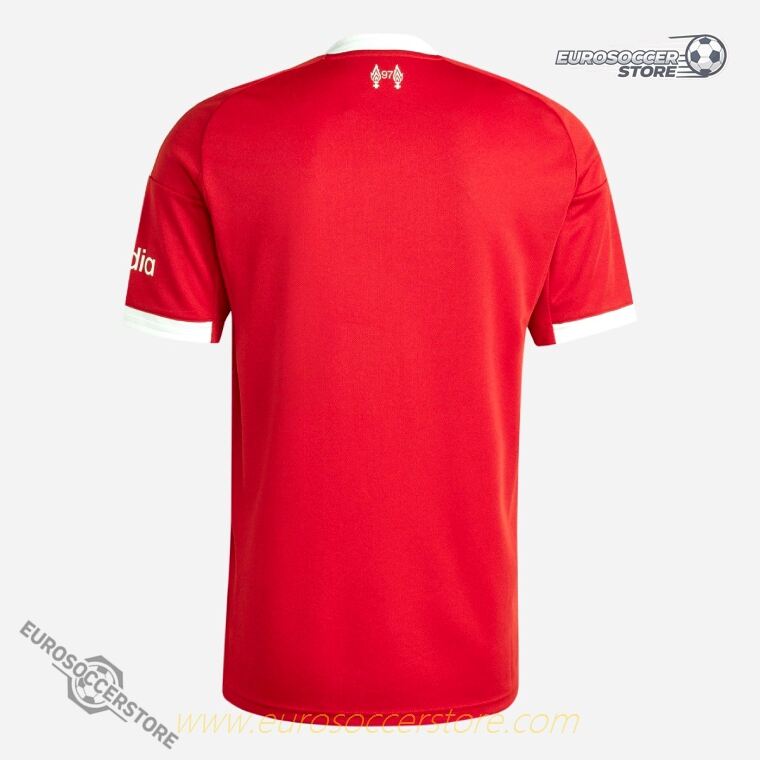 Liverpool's Home Jersey for the 25-26 season.