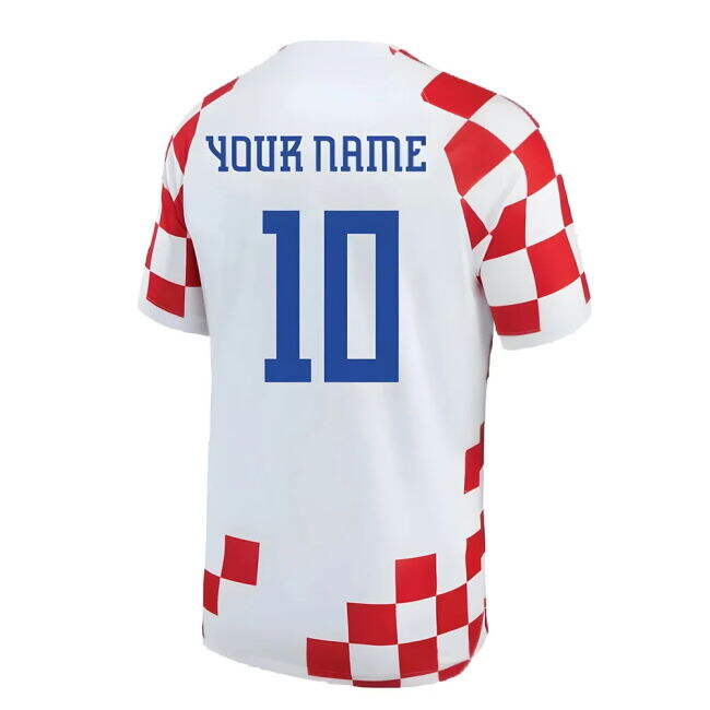 2022-2023 Croatia Home Shirt for (Unisex