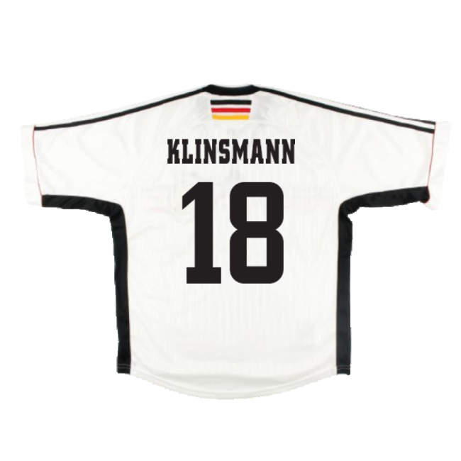 Germany 1998-00 Home Shirt ((Very Good) L) (Klinsmann 18)