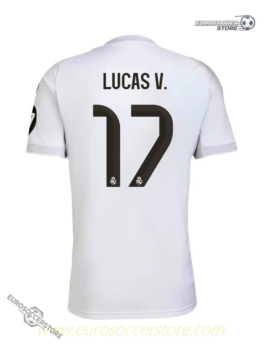 Lucas V.'s Home Jersey for Real Madrid, Version 17, Season 25-26