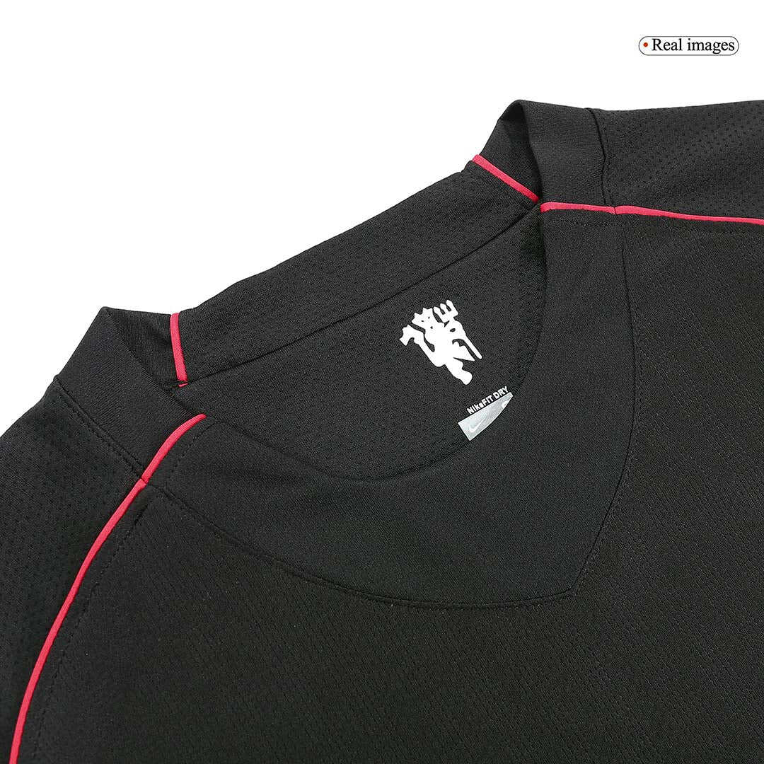 Vintage Soccer Jersey Manchester United Away Long Sleeve 2007/08