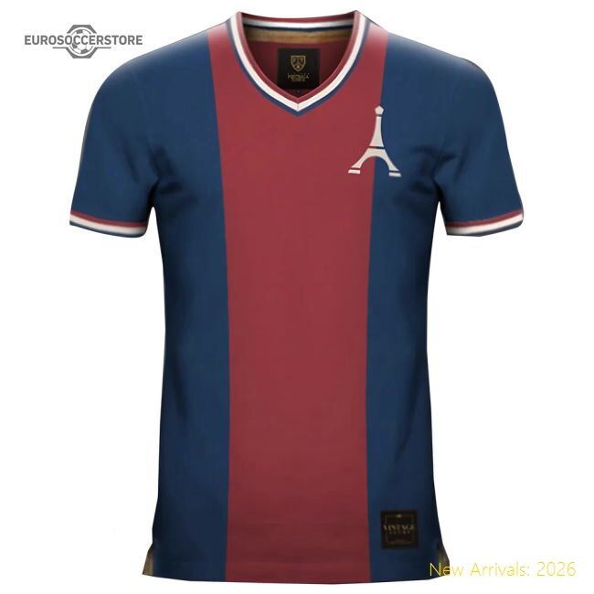 Fan-Favorite Authentic Vintage Paris Home Soccer Jersey