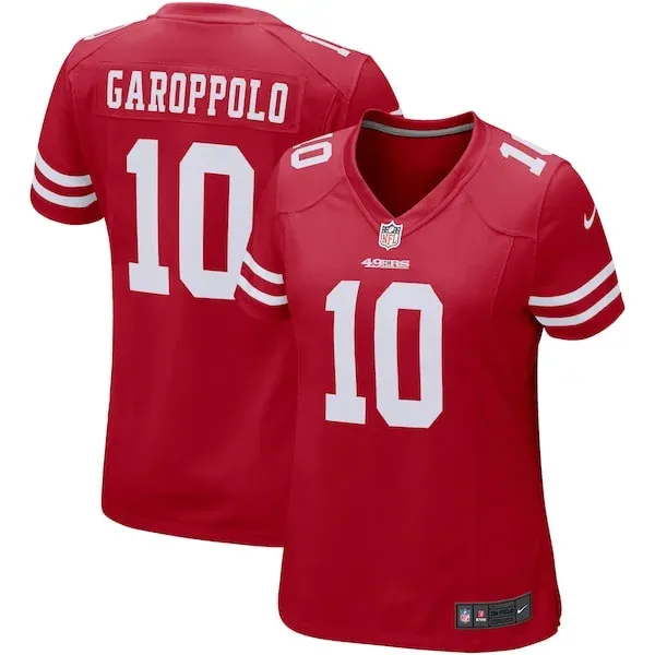 Performance San Francisco 49ers Game Jersey - Premium Scarlet NFL F...