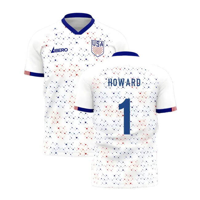 HOWARD 1 Authentic 2025-2026 United States Concacaf Home Jersey