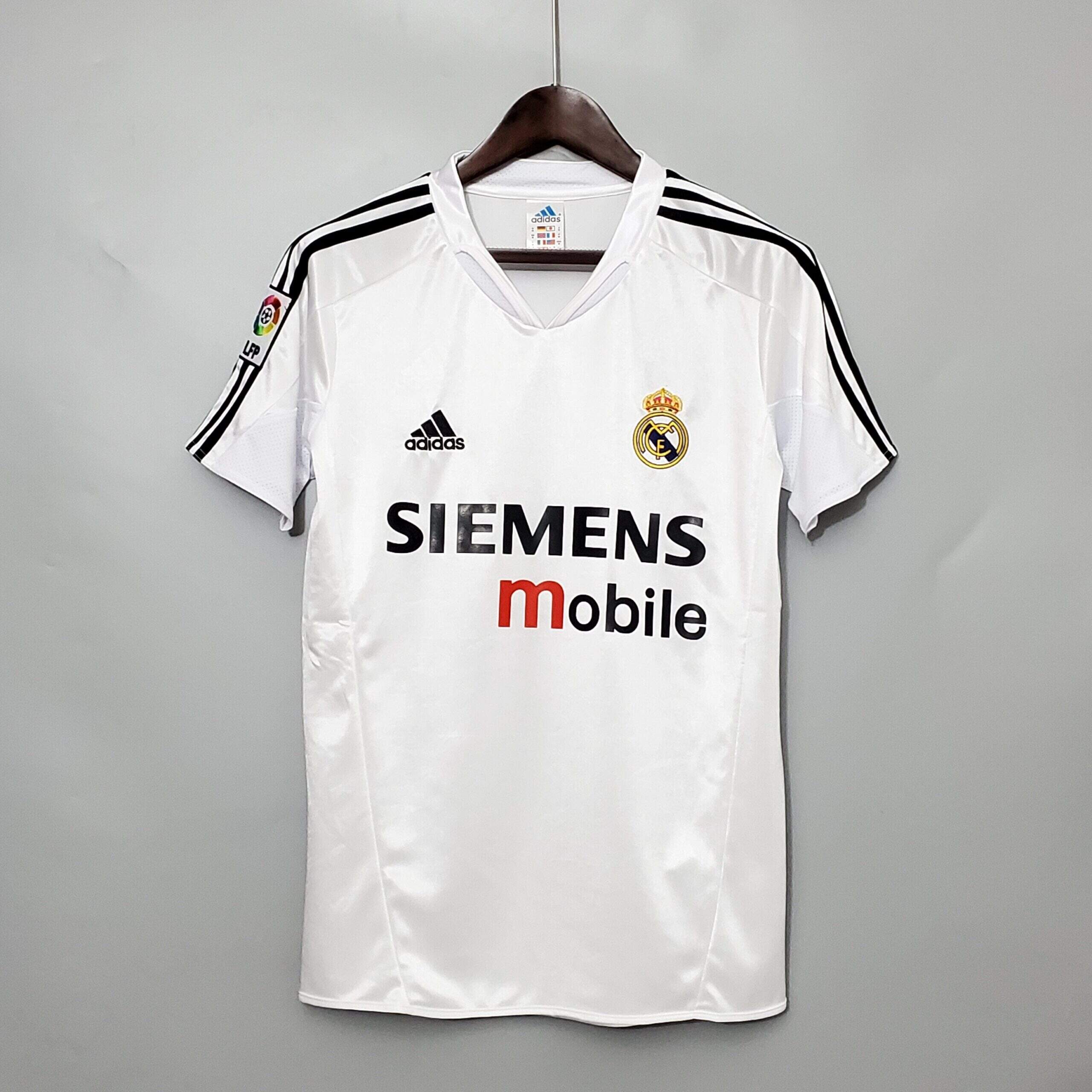 2004-2005 Real Madrid Home retro kit
