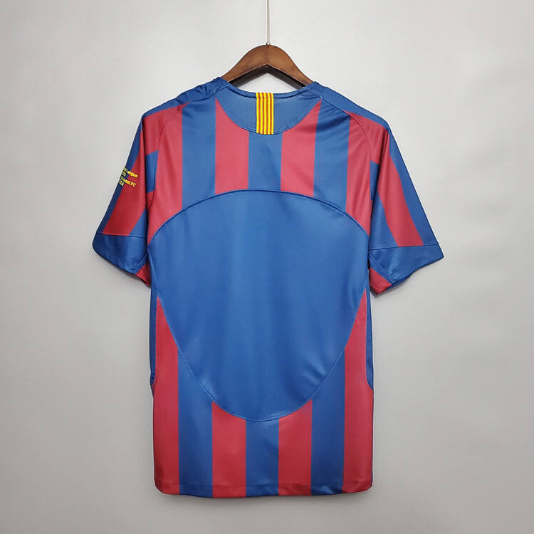 Barcelona FC 2006 Retro Champion League Shirt - Official Replica 12158