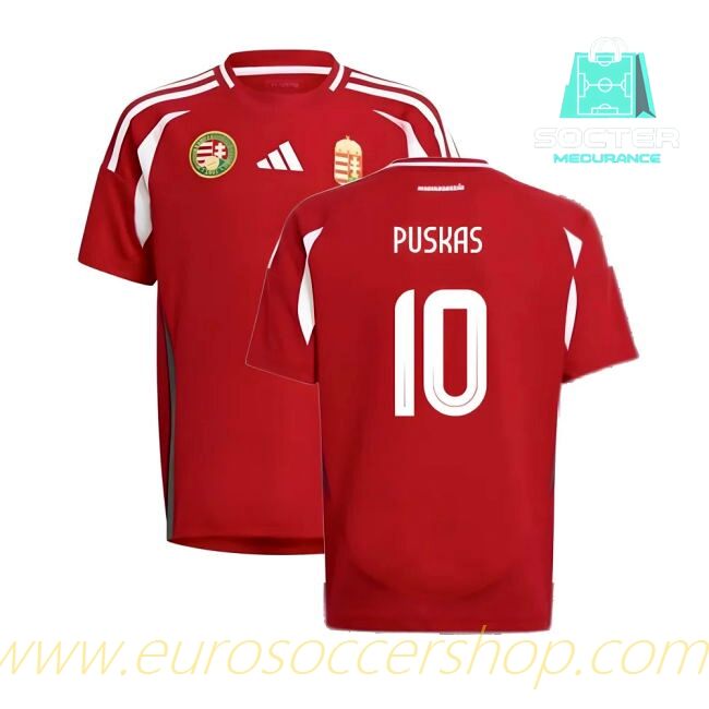 2024-25 Collection Hungary Home Shirt Children (PUSKAS 10)