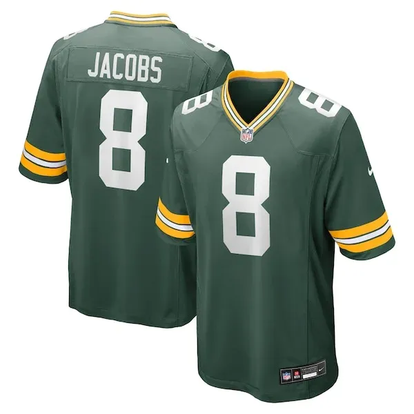 Performance Green Bay Packers Game Jersey - Premium Green NFL Fan J...