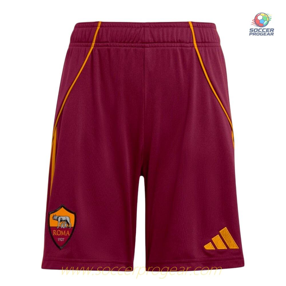 AS Roma Home Shorts 2025/26 Collection